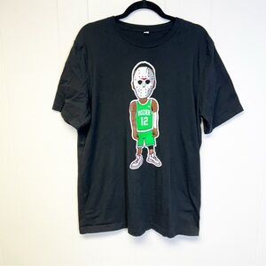 Bar Stool Sports Black Short Sleeve Rozier Jason Graphic Tee Large